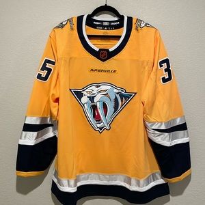 Nashville Predators Adidas Authentic RR2.0 Size 60 Jersey NWT Pekka Rinne #35